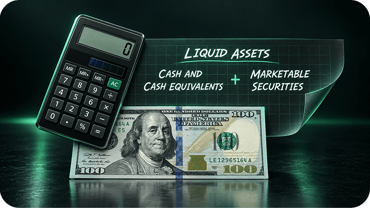 Liquid Assets Formula